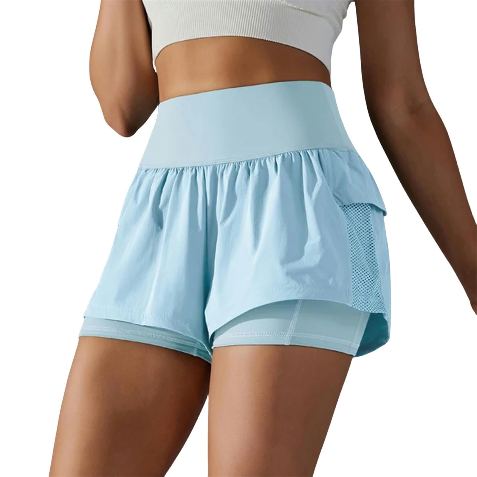 Damska spódnica tenisowa Fitness Sport Running Spodenki ze stretchem z kieszeniami damskie spodenki tenisowe krótka spódnica