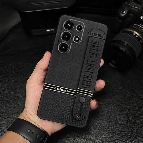 Phone Case Compatible with Itel S26 Ultra/Super26Ultra/S688LN, Kickstand Dirt-resistant Design Wrist Strap Masculine Waterproof 