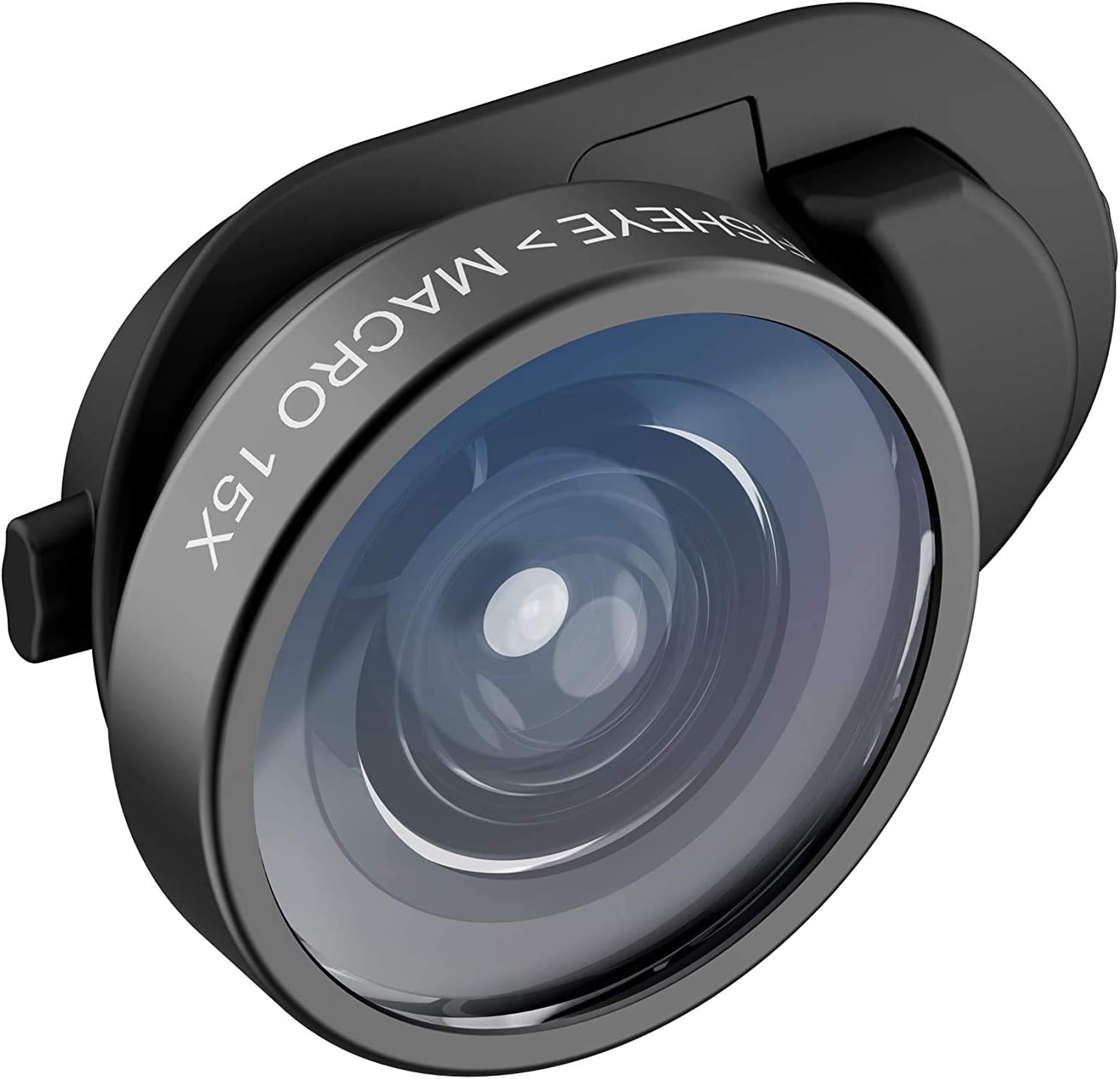 Olloclip 3-in-1 Essential Lens Kit Includes Telephoto 2X + Fisheye + Macro15x - Compatible with iPhone 11 Pro Smartphone + Selfie Bluetooth Remote