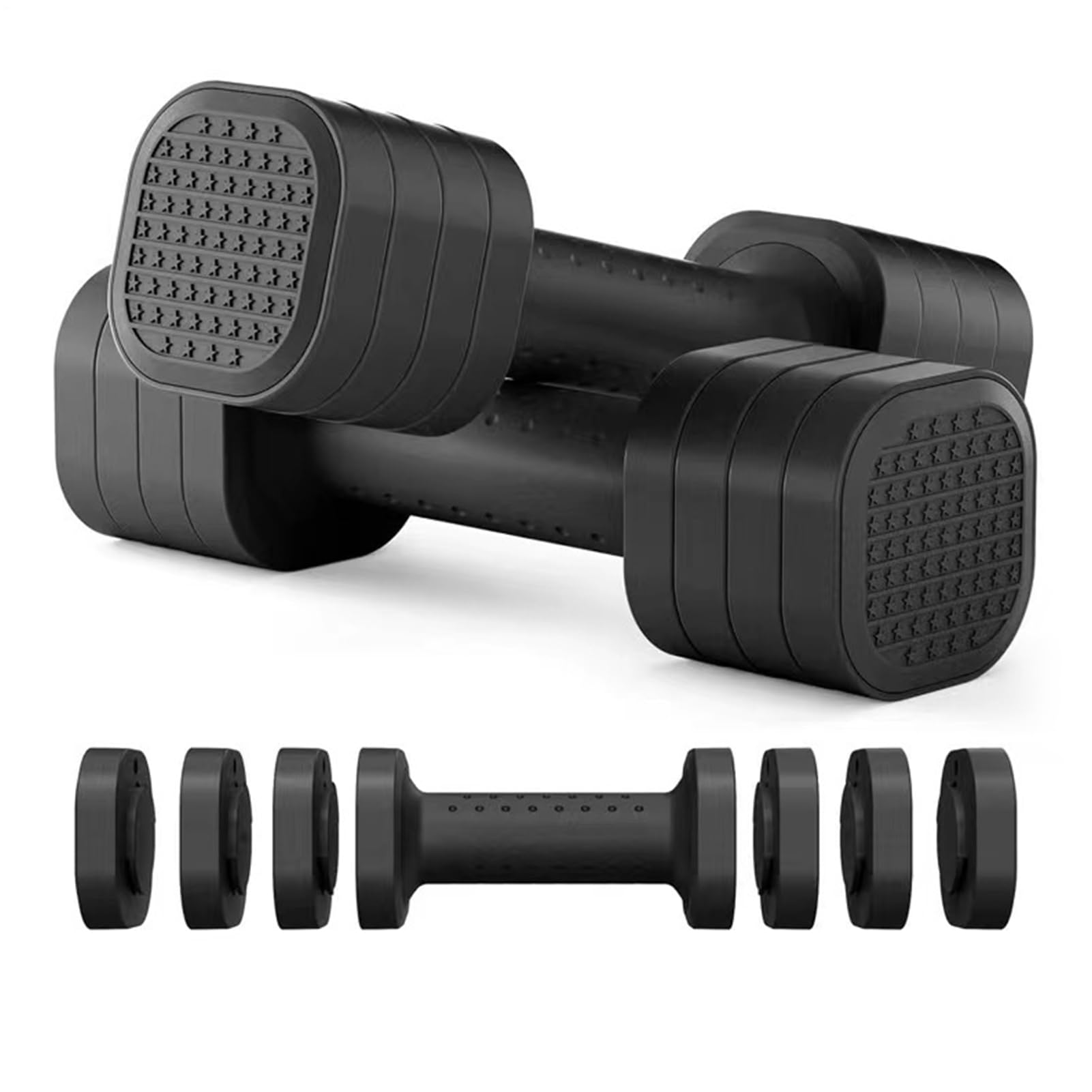 Pesas De Mano Para La Mujer Mancuernas De Ejercicio Y Fitness Portátiles Y | 2 Piezas Para Gimnasio en Casa Ejercicio Entrenamiento Completo Cuerpo Fuerza Resistencia y Pesas