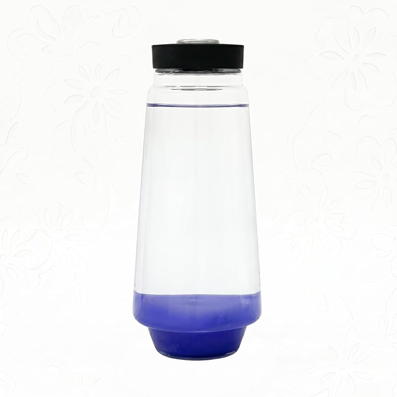 [Gdesign] Lava Lamp Refill Bottle, Replacement Wax Motion Lamp Bottle Compatible with Classic 11-Inch / 17 oz Lava Lamps, Liquid Wax Lamp Refill Accessory, Purple Wax & Clear Liquid