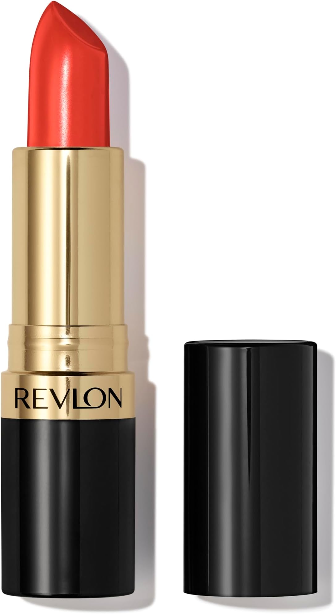 Revlon Super Lustrous Lipstick, Creamy Formula For Soft, Fuller-Looking Lips, Moisturized Feel, 750 Kiss Me Coral, 0.15 oz