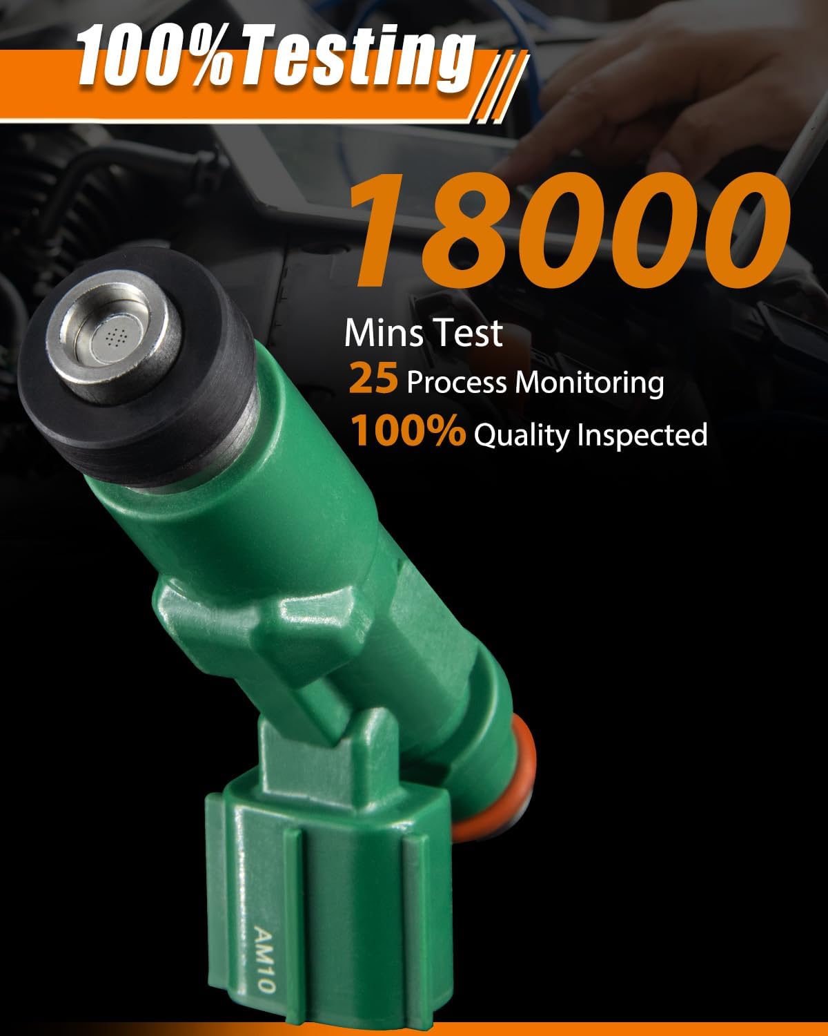 Fuel Injectors Fit For:-Toyota Echo 2001-2005, Prius 2001-2009 For:-Scion xA xB 2004 2005 2006 1.5L OE# 23250-21020 842-12234 FJ343 158-0559 84212234 1580559 (Set of 4)
