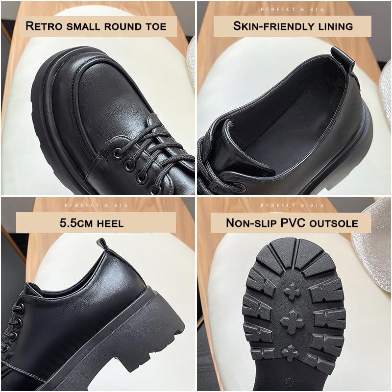 Amazon.com: ZFBBD Chunky Platform Loafers for Women