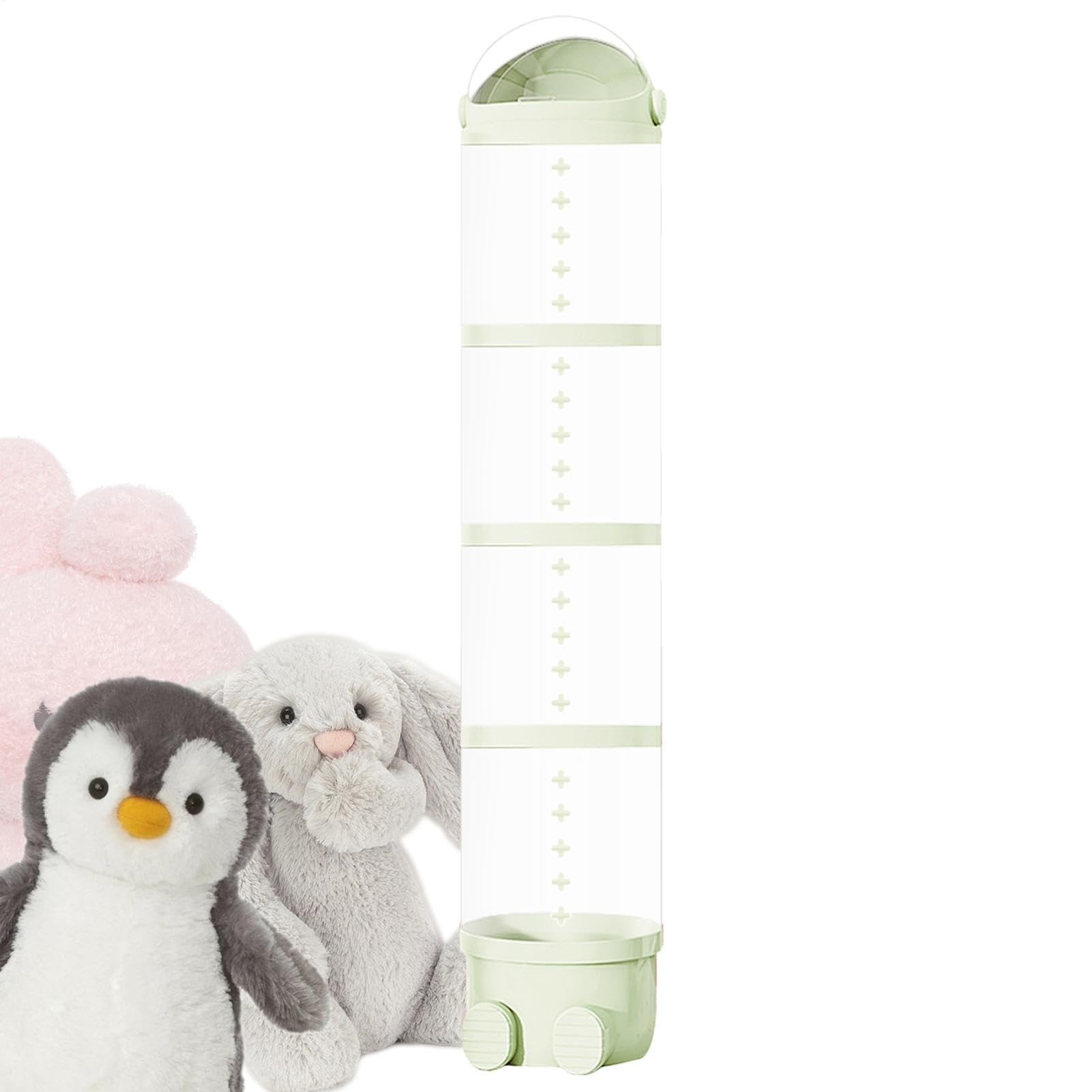 Toy Display Case - Transparente Aufbewahrungsbox, Vertical Spielzeug | Organizer Tube | Mehrgefüllter Halter, Puppenlagereimer, Raumdekor, Spielzeug-Scheibenröhrchen für Wohnzimmer und Schlafzimme