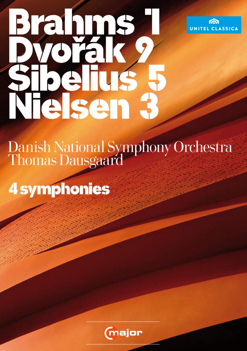 Four Symphonies: Dausgaard (Brahms 1, Dvorak 9, Sibelius 5, Nielsen 3) (C Major: 710508) [DVD] [2012] [NTSC]