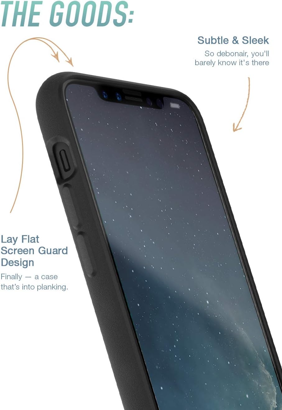 Smartish - Leaf Me Alone iPhone 11 Pro Max Slim Case - Gripmunk [Lightweight + Protective] Thin Grip Cell Phone Cover with Raised Camera & Screen Protection for Apple iPhone 11 Pro Max