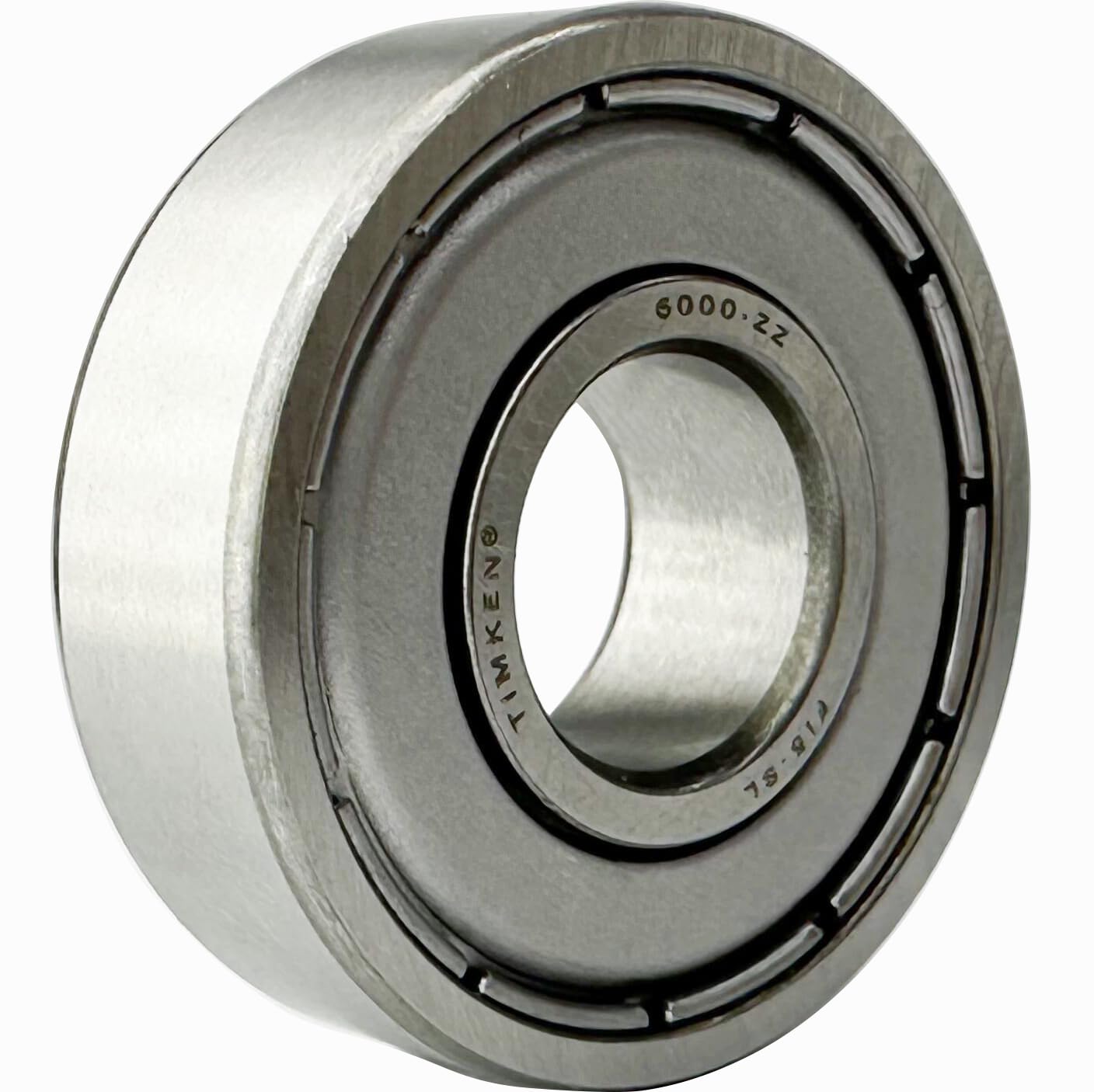 4PACK TIMKEN 6000-ZZ Double Metal Seal Bearings 10x26x8 mm, Pre