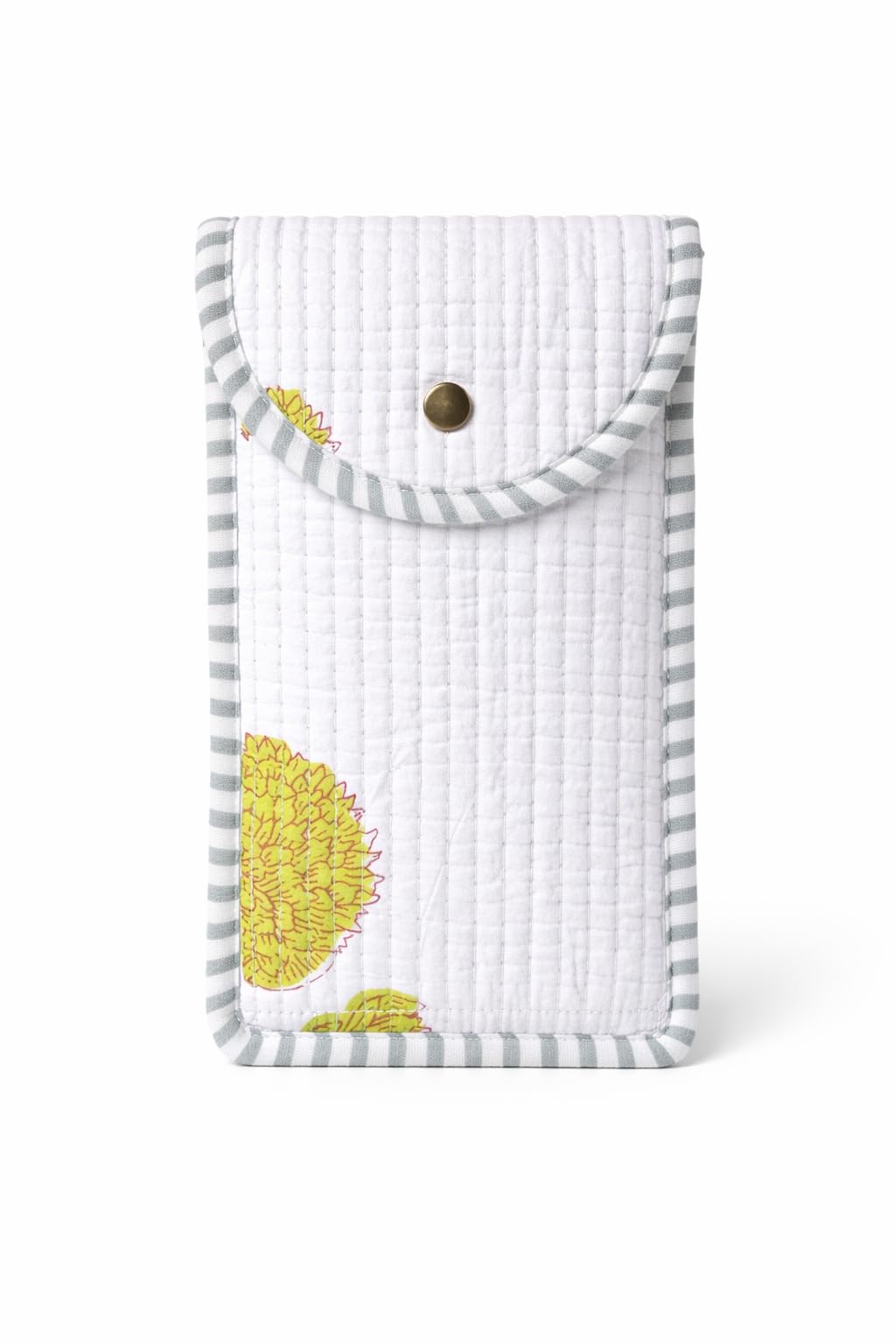 ART & CRAFT Quilted Cotton Mobile Pouch for Women & Girls | Crossbody Sling Phone Bag | Button Closure with Back Zipper Pocket | Travel, Daily Use Small Purse-picture-48