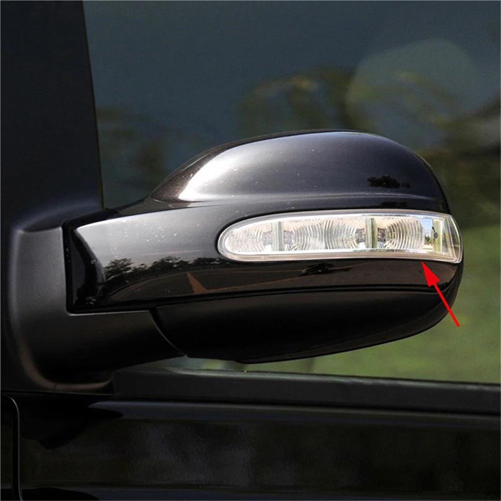 PIWINE Feux Signalisation Voiture Clignotants Rétroviseur Pour Benz W209 Pour Viano W639 2002-2009 A2308200721 ​​A2308200821(Right)