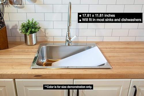 Miniatura 5 de Tabla de cortar de plástico negro grueso para restaurante, 18 x 12, 1 pulgada de grosor