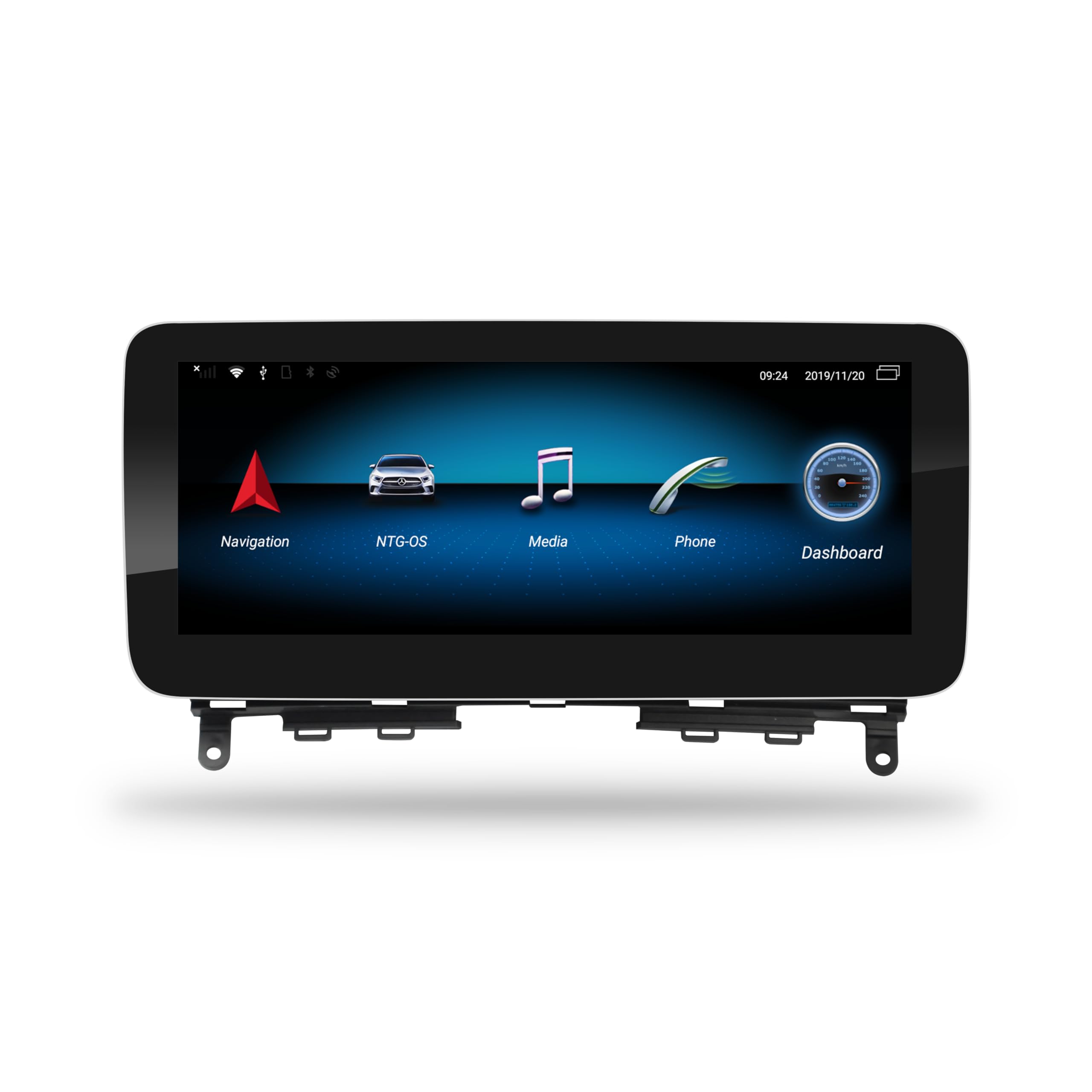 メルセデスベンツ12.5インチ アンドロイド12 ナビモニター NTG4.5等