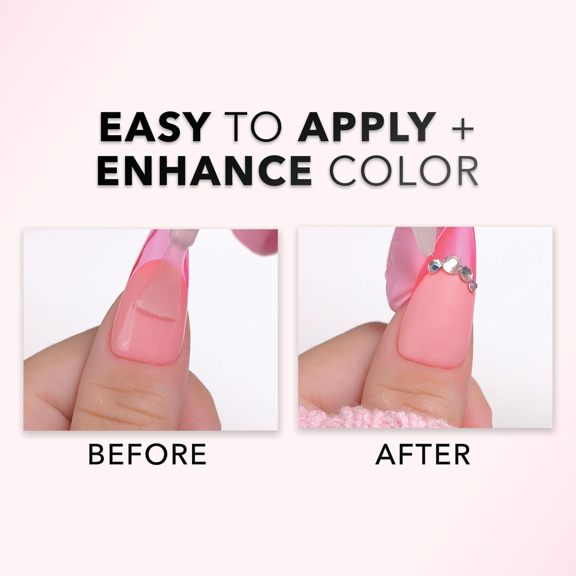 KIARA SKY Velvet Matte Gel Top Coat 0.5 oz | Non-Wipe LED UV Soak Off Formula