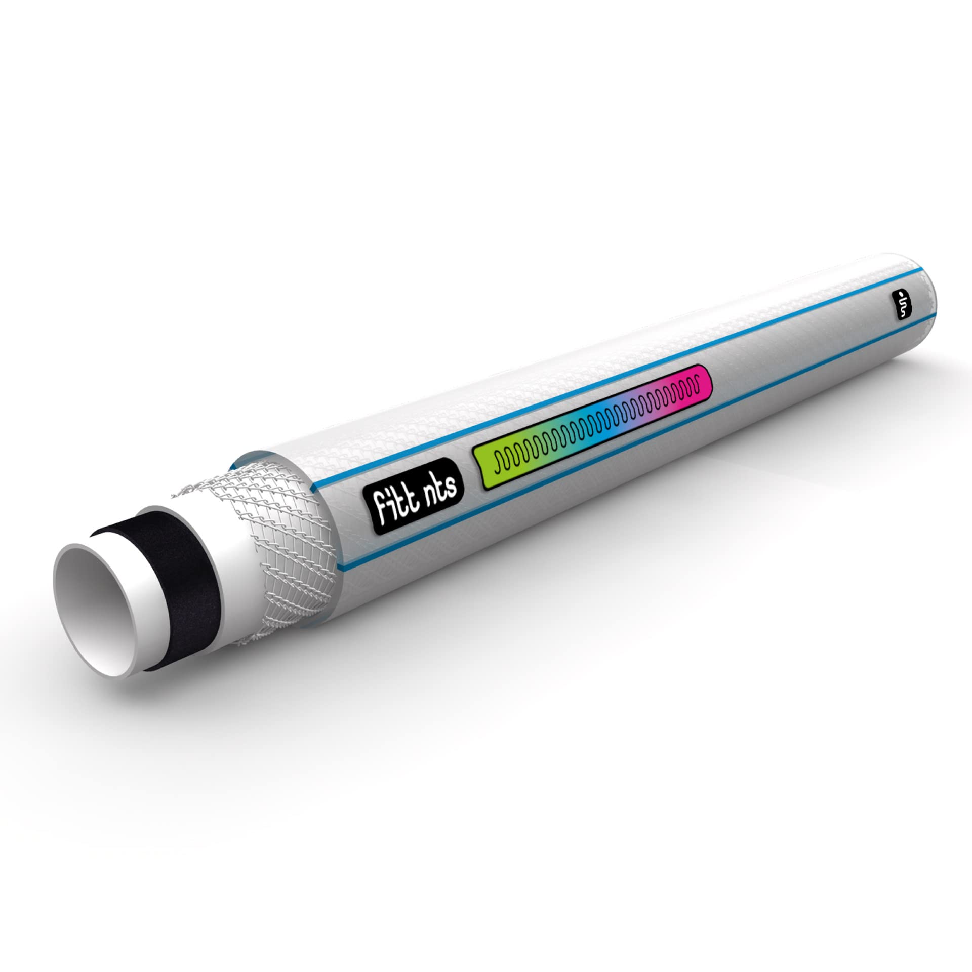 FITT NTS MARINE 5/8" 25m, Manguera para Náutica perfecta para los Barcos, Dársenas-Puertos, Piscinas. Robusta para Uso Intensivo con Agua de Mar