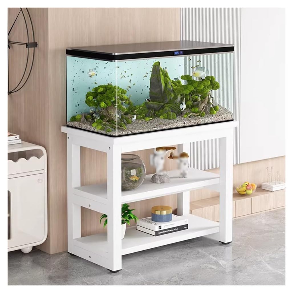 Support d'aquarium multifonctionnel meuble à plusieurs niveaux en acier