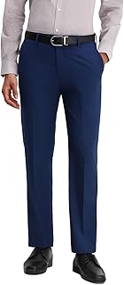 allen solly Men's Mid Rise Slim Fit Solid Formal Work Utility Pants-picture-12
