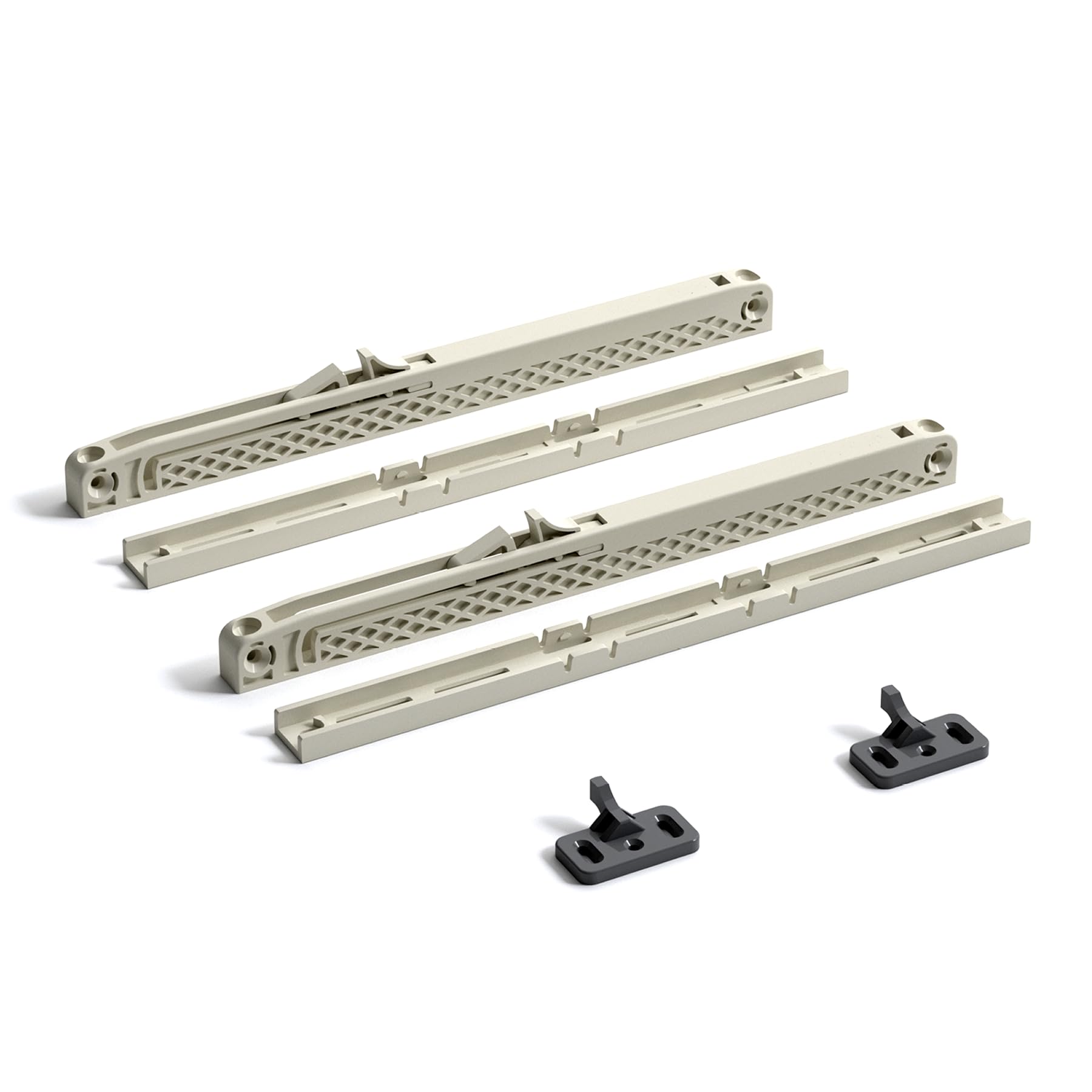 Decoranddecor Soft Close Mechanism for Sliding Wardrobe Door Track Kit (Additional Soft Close for 1 Door)