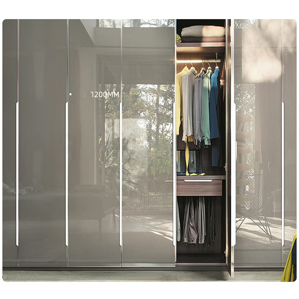 2 Stuks Hardware Lade Handgrepen, Kastknoppen Zwart, Meubelgreep Deurklink, Aluminium Keukengrepen Kabinet Handvat, Moderne Knoppen voor Garderobe Badkamer ,Quantity:30Pcs-Length:1200mm