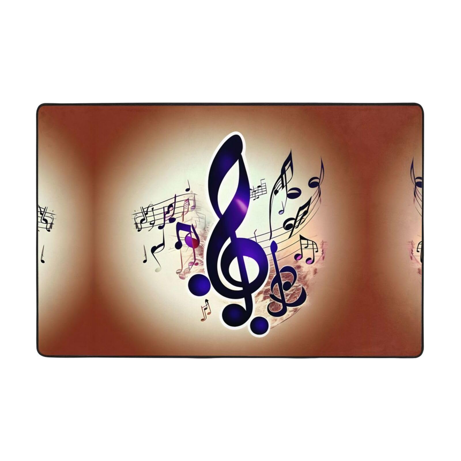 Tapis violet avec notes de musique creez un coin cosy et melodieux dans la chambre