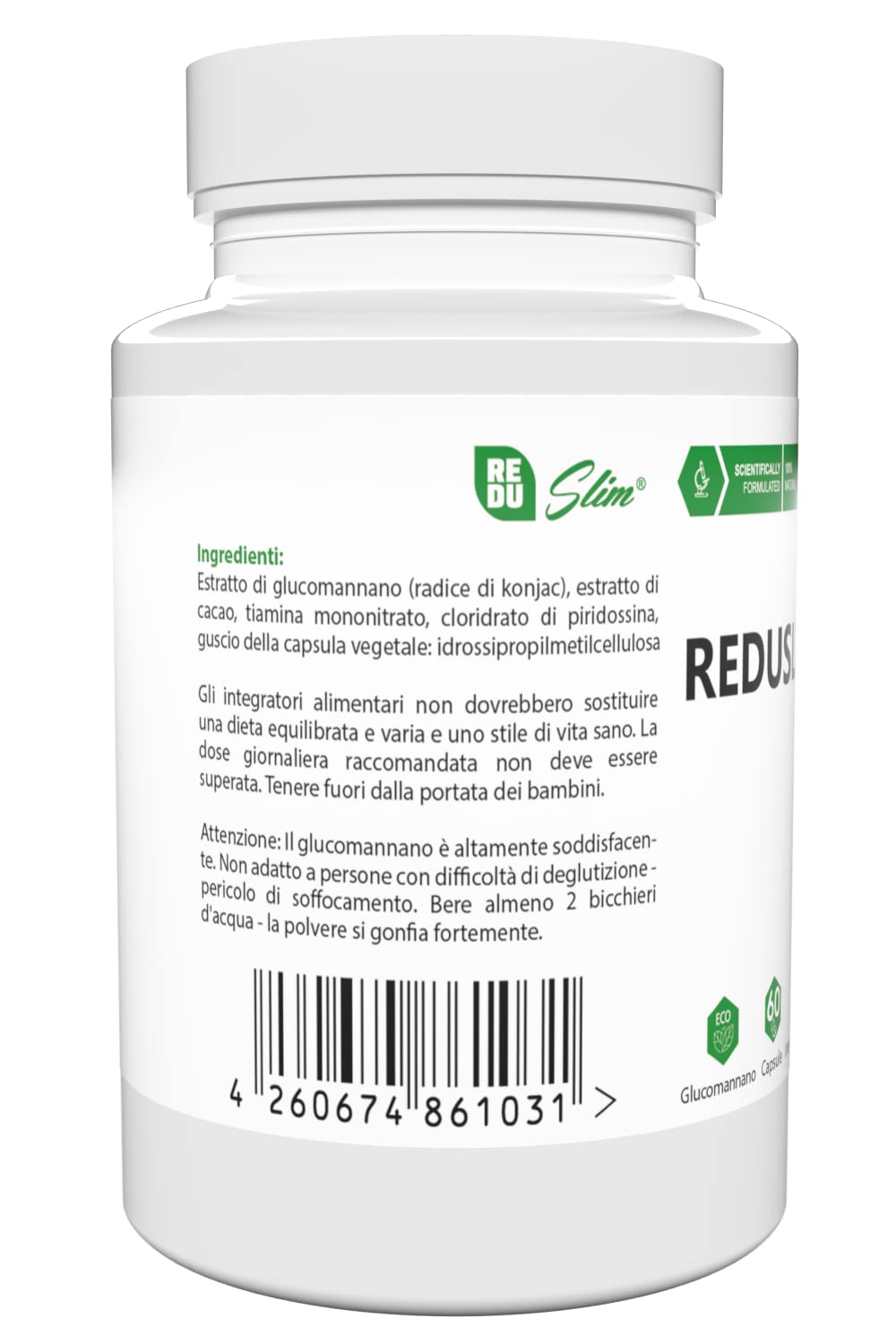 REDUSLIM - 180 gélules (3x 60 gélules) - 2023