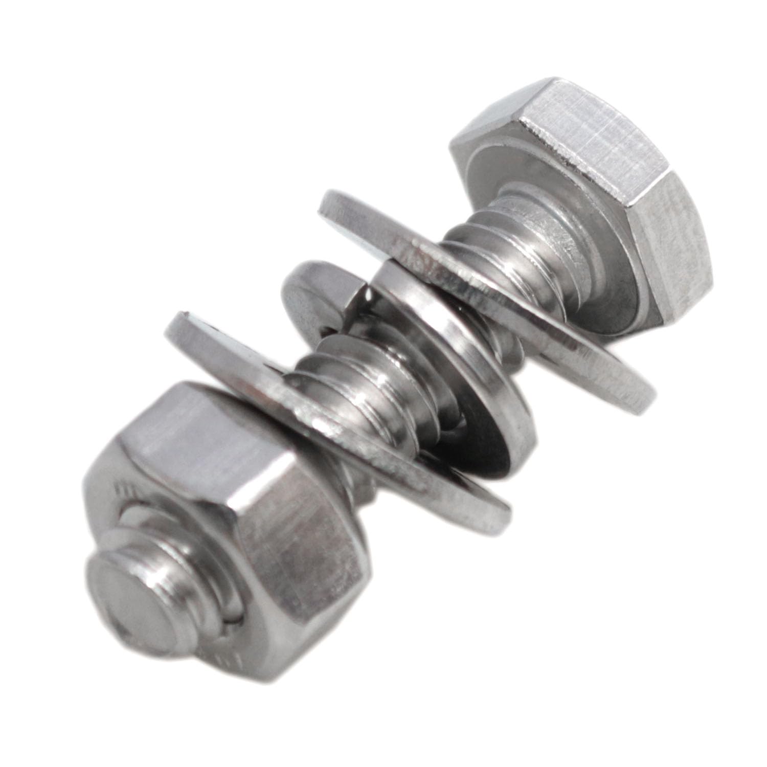 U-Channel Sign Post Mounting Kit - 304 Stainless Steel Sign Hardware 8 Piece Set