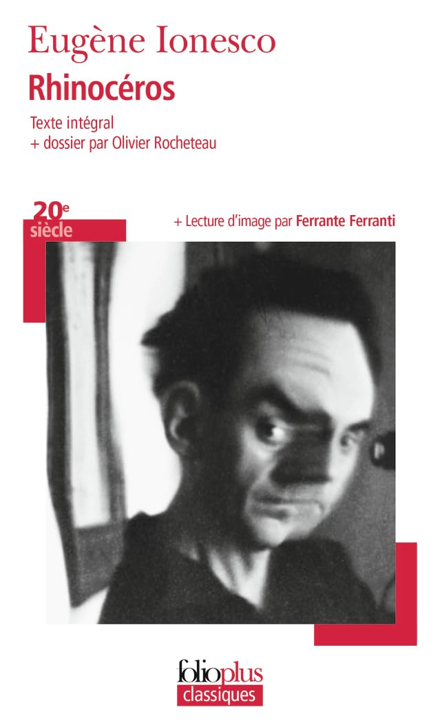 RHINOCÉROS : PIÈCE EN TROIS ACTES ET QUATRE TABLEAUX [Pocket Book] IONESCO,EUGÈNE