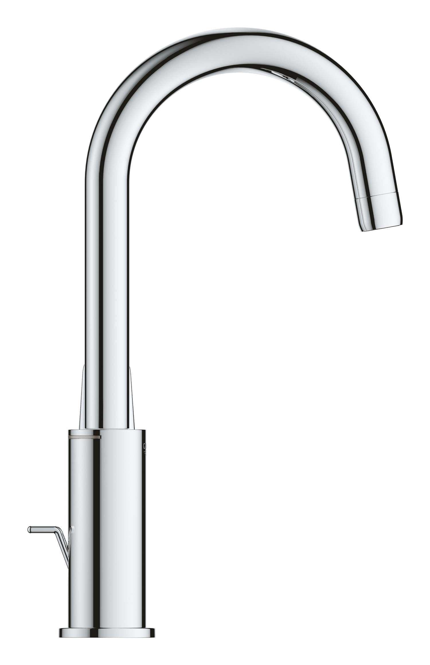 GROHE Swift Quickfix-Monomando de lavabo de 1/2" Tamaño L, Cromo, Menor consumo de energía/agua 24330001