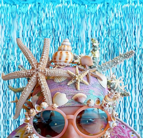 GOER Metallic Tinsel Foil Fringe Curtains Party Photo Backdrop Party Streamers for Birthday,Graduation,New Year Eve Decorations Wedding Decor - Image 10