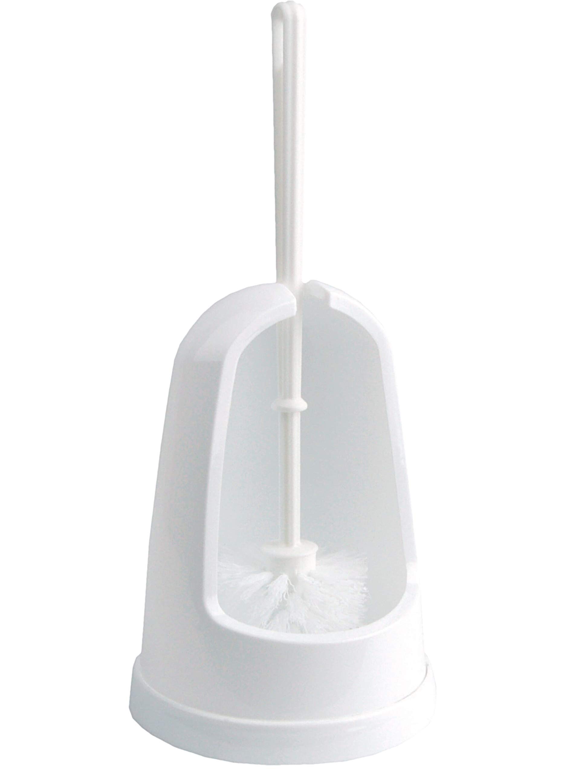 Robert Scott White Toilet Brush & Holder