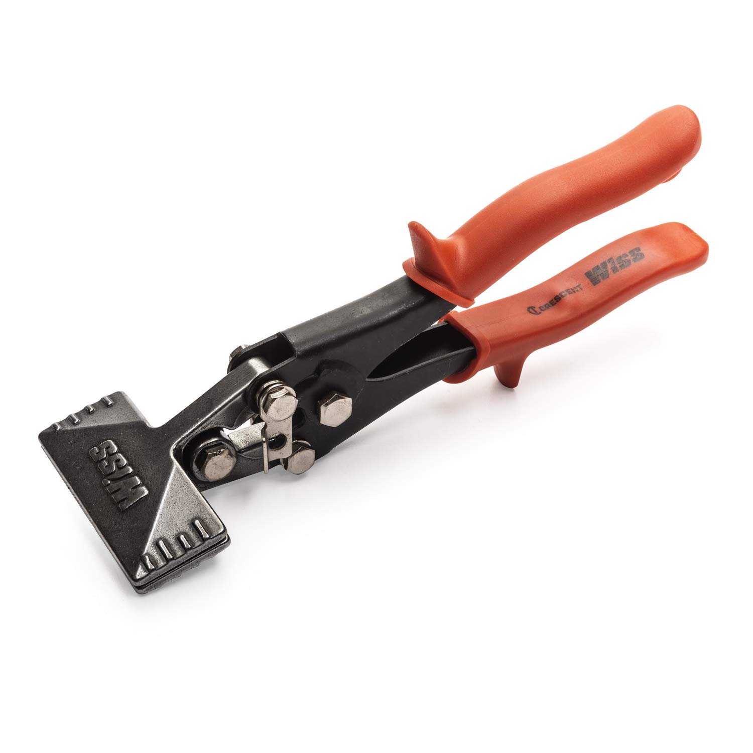 Wiss WS3N 76mm/3 Pollici Aggraffatrice Manuale con Manico Dritto per Piegare o Spianare Lamiere a Mano, Capacità Ganasce: 6-32 mm/0,25-1,25 Pollici