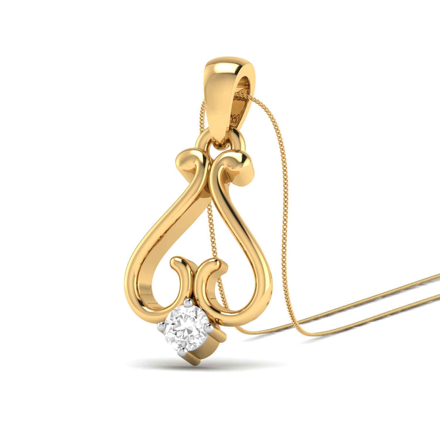 The Trudel 18KT Yellow Gold & Diamond Pendant-image-44
