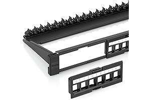 Everest 24 Port Keystone Patch Panel