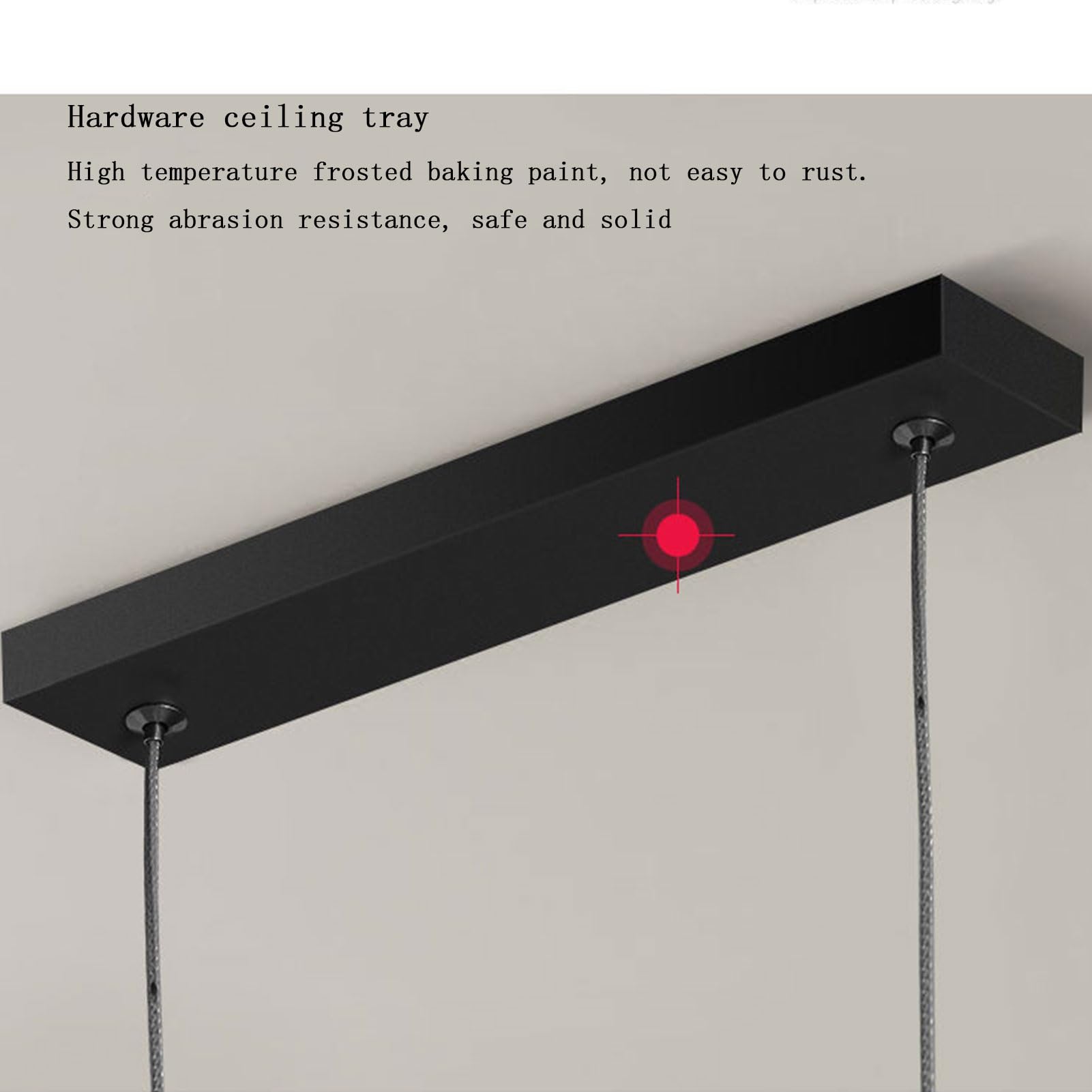 Plafoniera Lampadario lineare Lungo Striscia Lampada a Sospensione a LED Plafoniera Industriale per Tavolo da Pranzo Isola della Cucina Sala da Pranzo Bar Soggiorno Lampada a Sospensione (Colore: