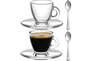 2-Ounce Glass Espresso Cups