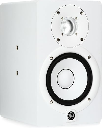 Yamaha HS5I Studio Monitor with Mounting Points and Screws, White