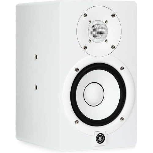 YAMAHA HS5IW Studio Monitor with Mounting Points and Screws, White