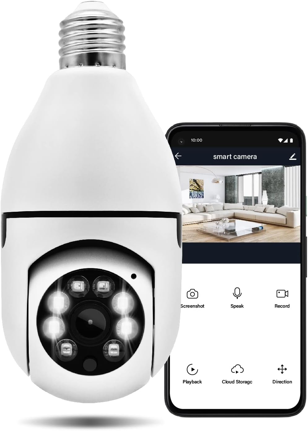 SC2000 Light Bulb Security Camera Wireless 5G Indoor