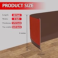 Vista 75 de FONUNO - Base de vinilo para pared, moldura de zócalo de 4 pulgadas, flexible, autoadhesiva con diseño para pegar y despegar, 4 pulgadas x 20 pies