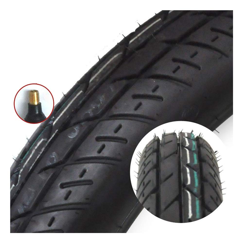 Pneumatico Scooter Elettrico per Adulti,Pneumatico per Vuoto Resistente all'Usura Ispessito 2.75-18,Battistrada Antiscivolo Trasversale Orizzontale-Verticale,Pneumatico per Fuoristrada per Moto