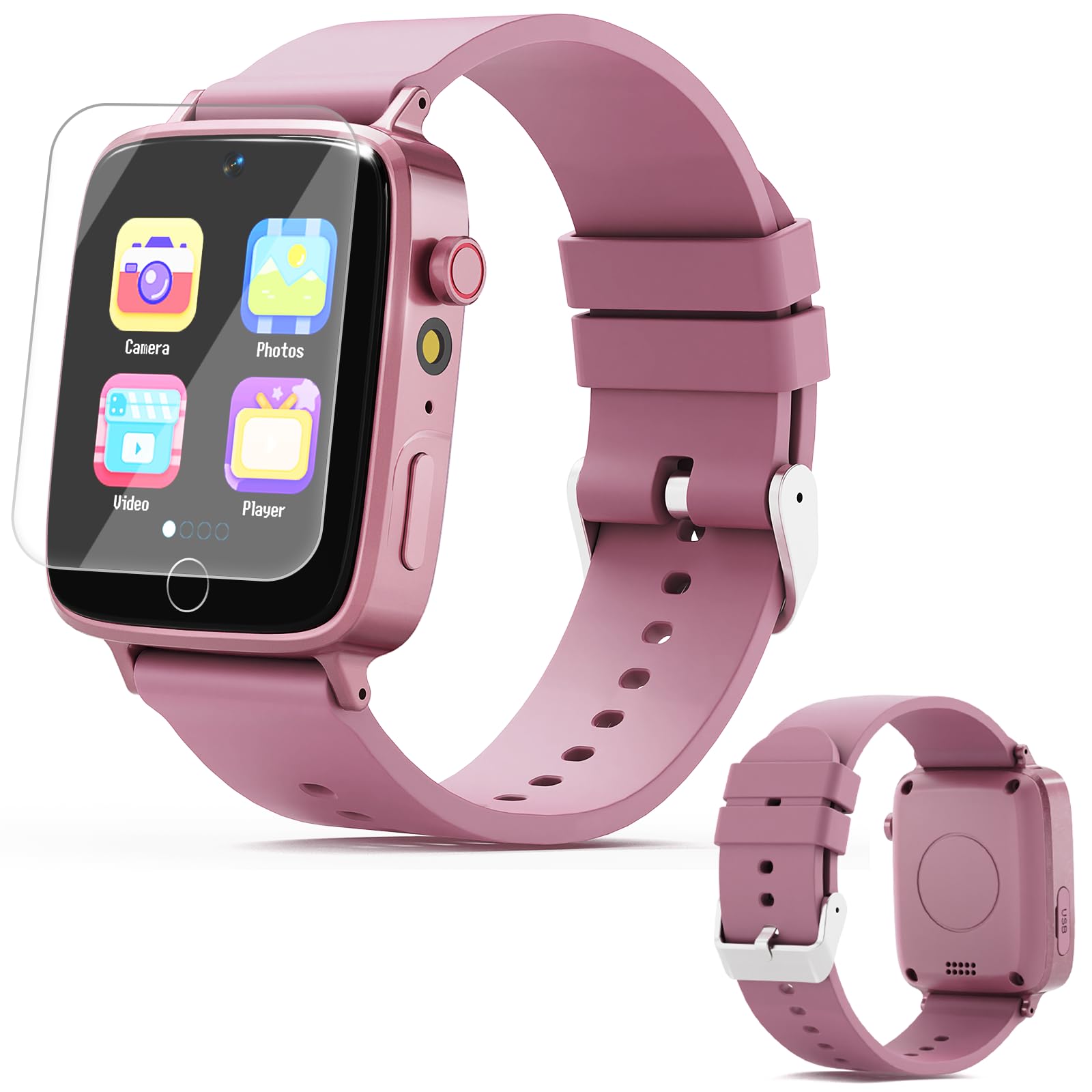 Photo 1 of vilicert Kids Smartwatch with Games, Camera, Music Player