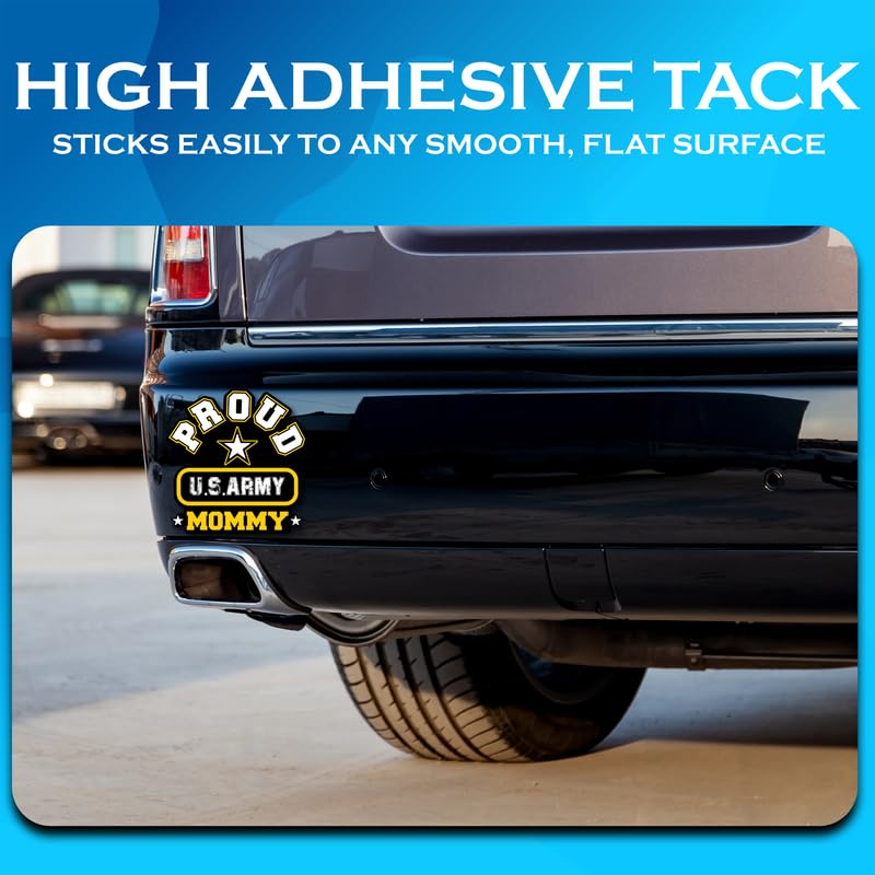Calcomanías de Vinilo US Army Mommy Pegatinas Coche Resistentes Exterior 5" 4