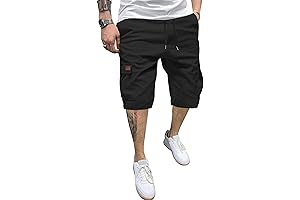 Comdecevis Men's Casual Cargo Shorts: Ultimate Comfort and Functionality