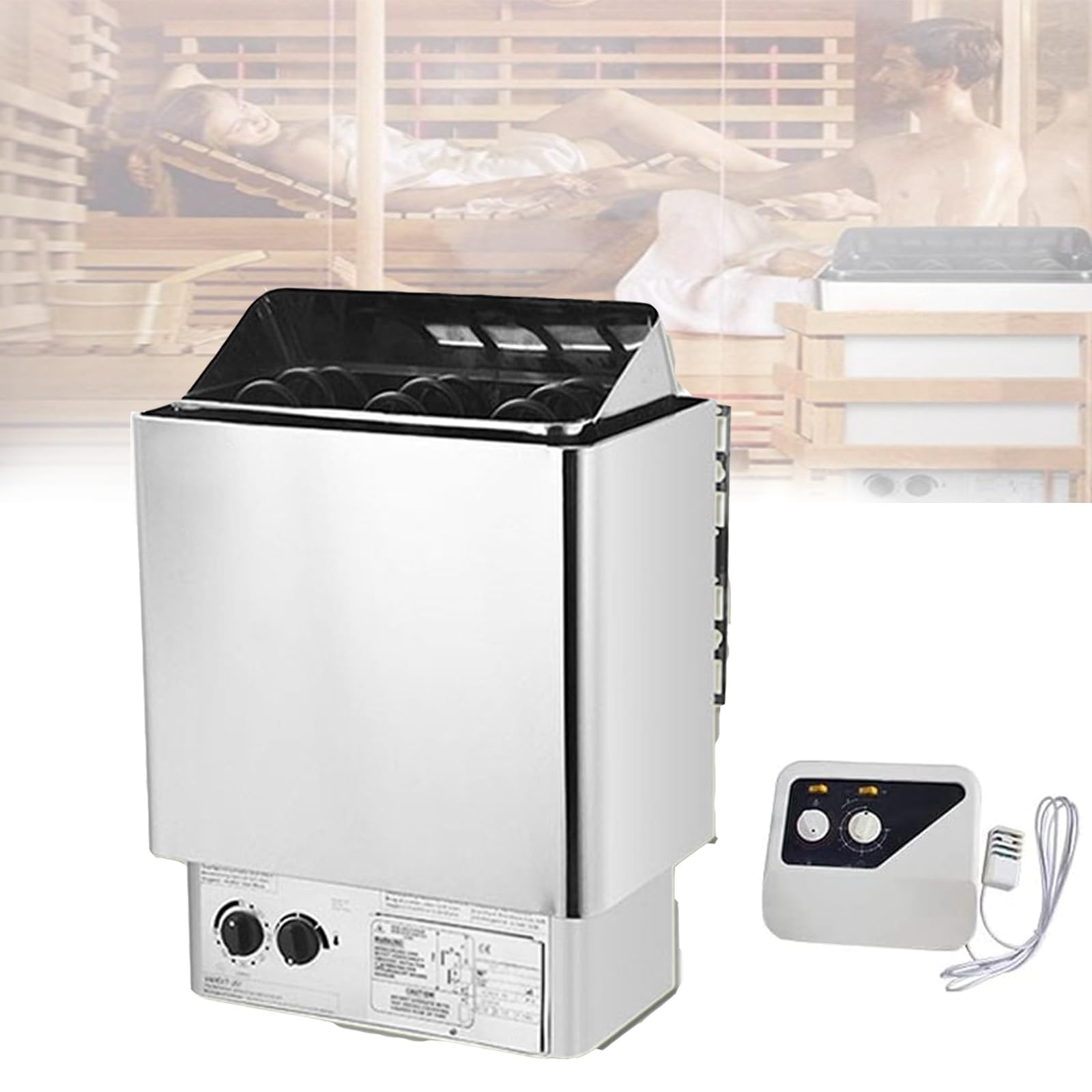 Poêle de sauna générateur de vapeur 3-9 kW ajustable 220V 380V