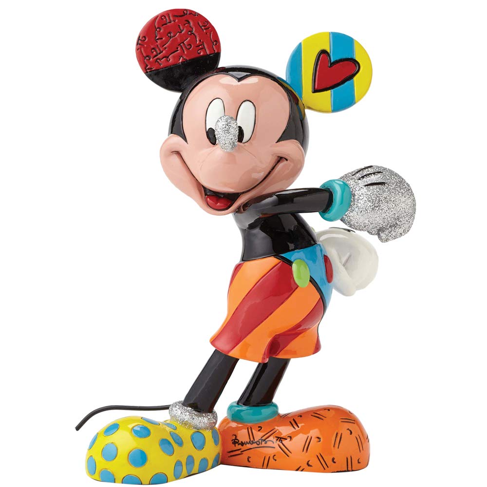 Amazon.co.jp: Disney By Britto MickeyマウスStone Resin Figurine