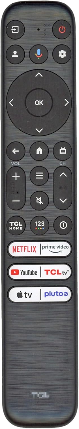 Dan's Originals OEM RC923 FMB2 (Motion Backlight + Voice) for TCL Google TV Smart Remote Control | 65QM851G | 75QM851G Q Class 4K UHD HDR QD-Mini LED Smart TV with Google TV 21001-000121