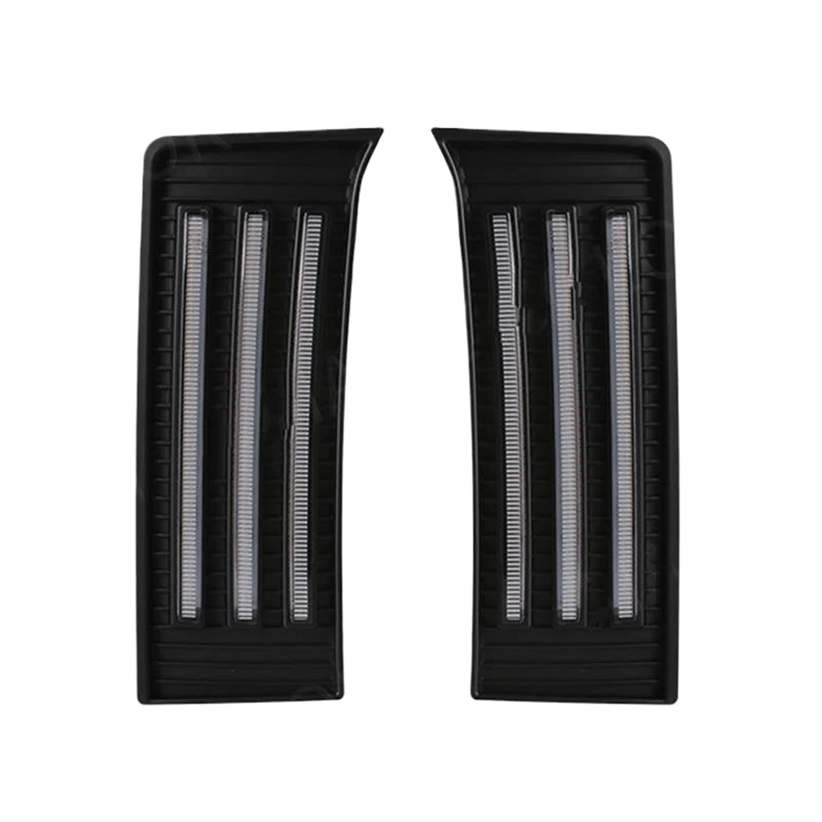 Genérico Faro Antiniebla Luces Diurnas LED DRL Para Toyota Para Tundra 2022-2023 Blancas Intermitentes Amarillas Accesorios Impermeables Para Coche Luz Antiniebla Delantera