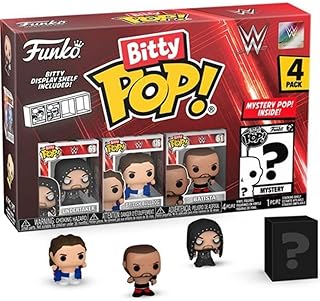 Comprar FUNKO Bitty Pop!: WWE - ¡The Undertaker, Bitty Pop! British Bulldog ™, Bitty Pop! Batista, y un Misterio Bitty Pop! Figura - 0.9 Pulgadas (2.2 cm) coleccionables - Idea de Regalo - Topper de Pastel