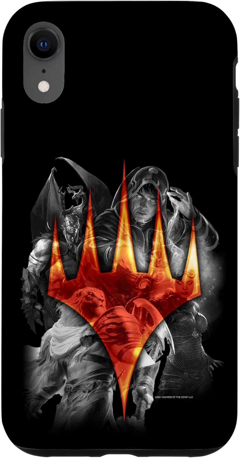 iPhone XR Magic The Gathering Mythical Walkers Overlay Case