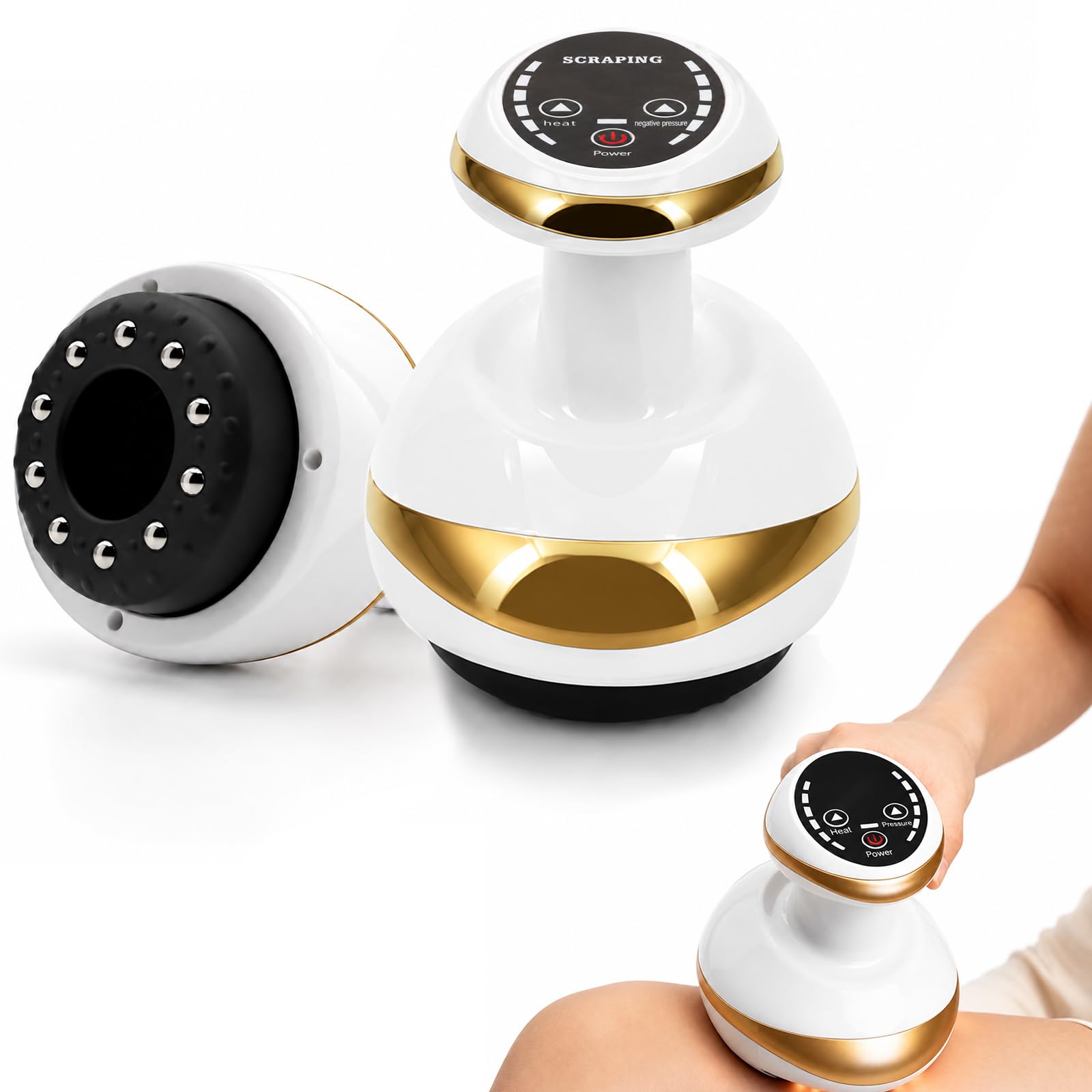 LOMUG Appareil de massage 4 en 1 anti-cellulite sous vide