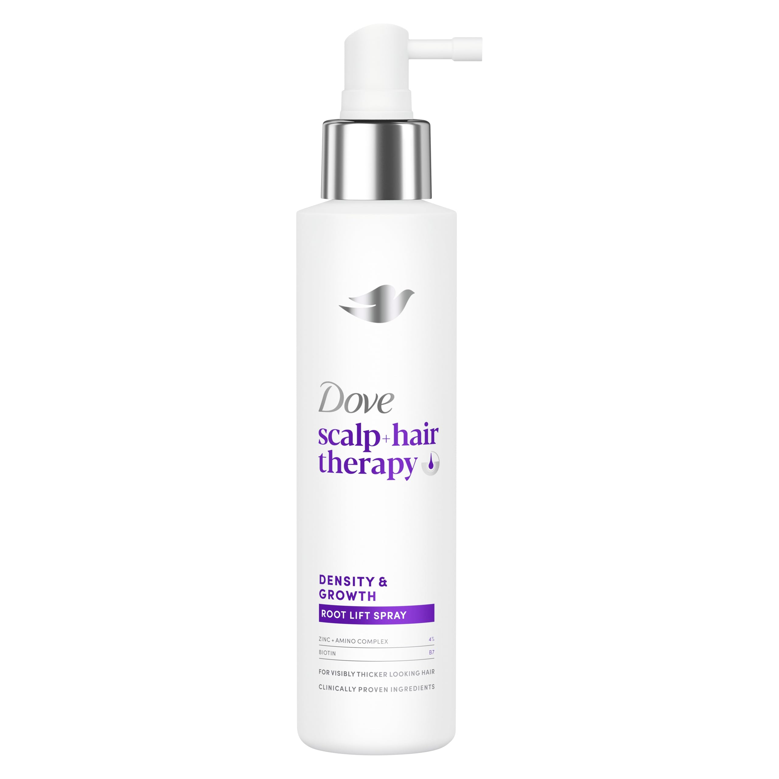 Dove scalp + hair therapy Density & Growth¹ Root Lift Hair Spray hair styling product for visibly thicker-looking hair 100 ml